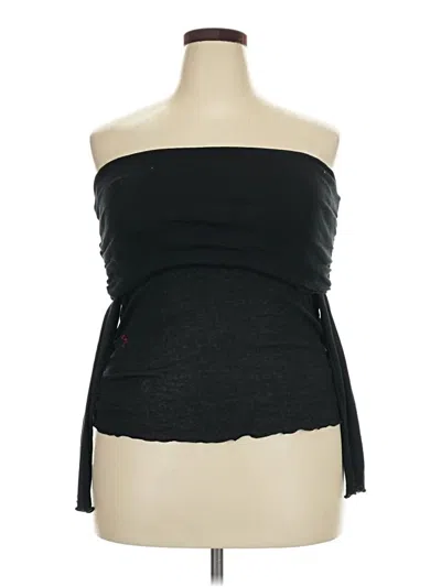Pre-owned Zara Cardigan Sweater In Black