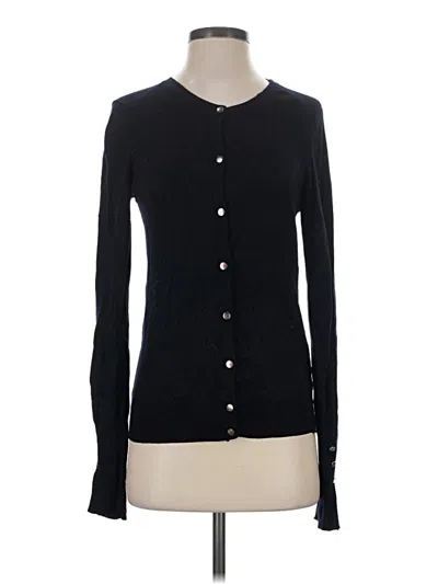 Pre-owned Zara Cardigan Sweater In Black