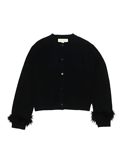 Pre-owned Zara Kids' Cardigan Sweater In Black
