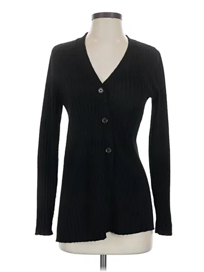 Pre-owned Zara Cardigan Sweater In Black