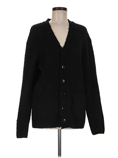 Pre-owned Zara Cardigan Sweater In Black