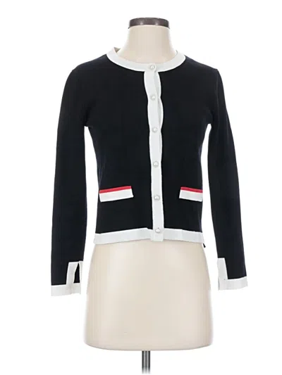 Pre-owned Zara Cardigan Sweater In Black