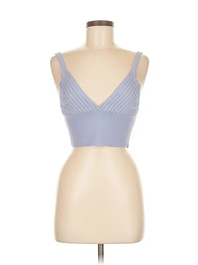 Pre-owned Zara Cardigan Sweater In Blue