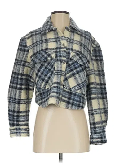 Pre-owned Zara Cardigan Sweater In Blue