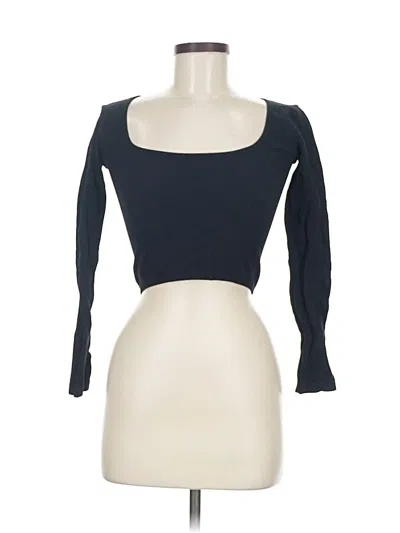 Pre-owned Zara Cardigan Sweater In Blue