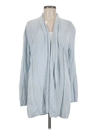 Pre-owned Zara Cardigan Sweater In Blue