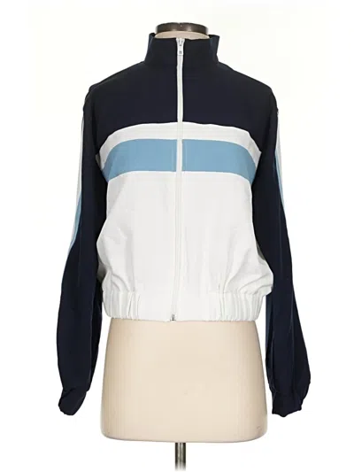Pre-owned Zara Cardigan Sweater In Blue