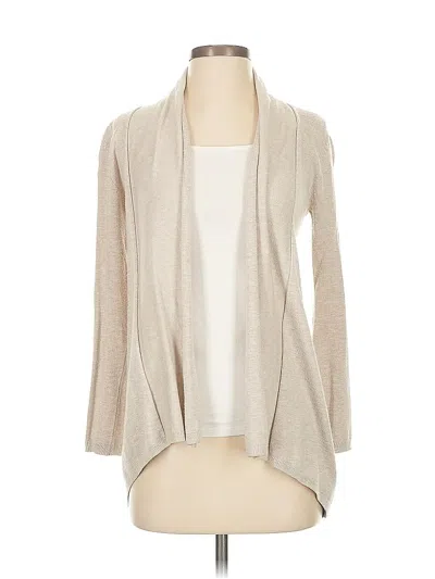Pre-owned Zara Cardigan Sweater In Brown