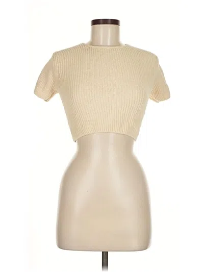 Pre-owned Zara Cardigan Sweater In Brown