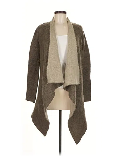 Pre-owned Zara Cardigan Sweater In Brown