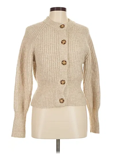 Pre-owned Zara Cardigan Sweater In Brown