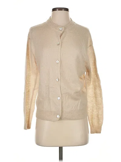 Pre-owned Zara Cardigan Sweater In Brown