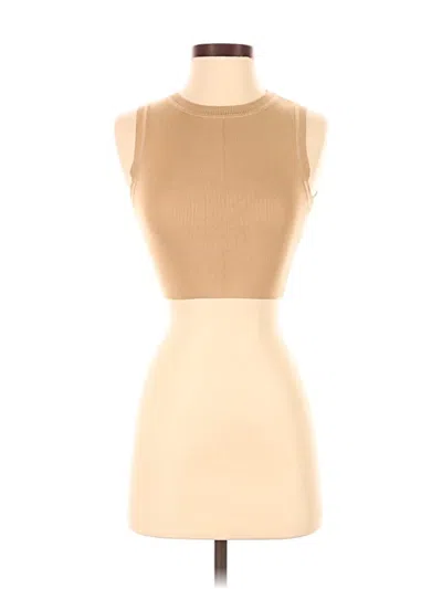 Pre-owned Zara Cardigan Sweater In Brown