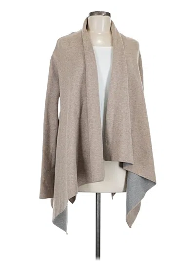 Pre-owned Zara Cardigan Sweater In Brown