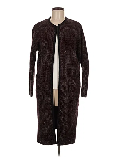 Pre-owned Zara Cardigan Sweater In Brown