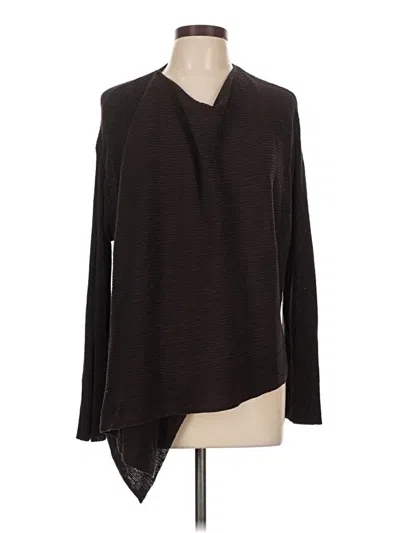 Pre-owned Zara Cardigan Sweater In Brown