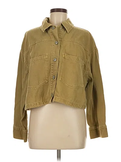 Pre-owned Zara Cardigan Sweater In Brown