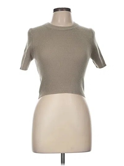Pre-owned Zara Cardigan Sweater In Brown