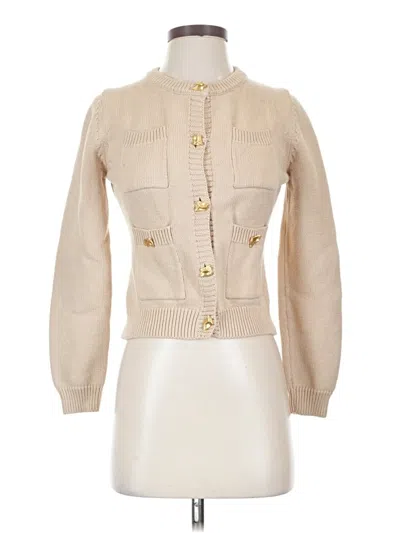 Pre-owned Zara Cardigan Sweater In Brown