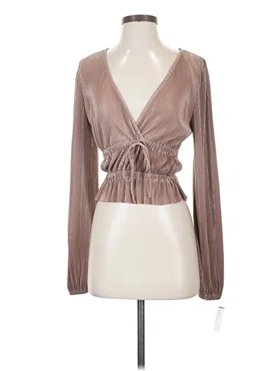 Pre-owned Zara Cardigan Sweater In Brown