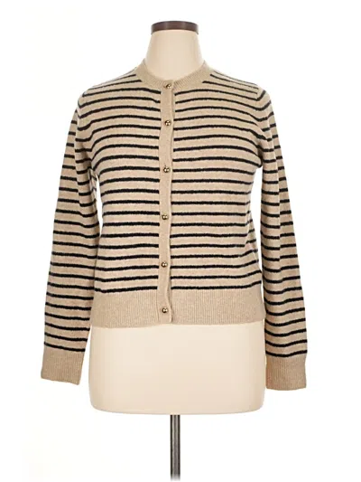 Zara Cardigan Sweater In Brown