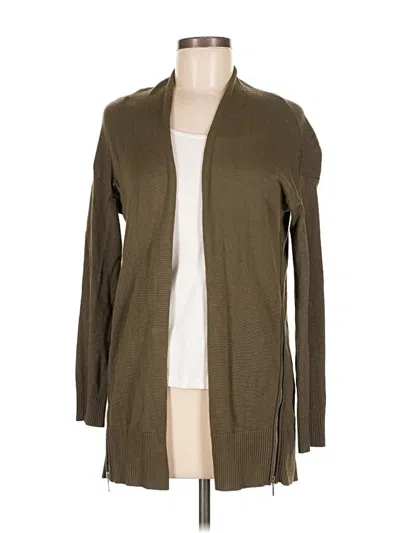 Pre-owned Zara Cardigan Sweater In Brown