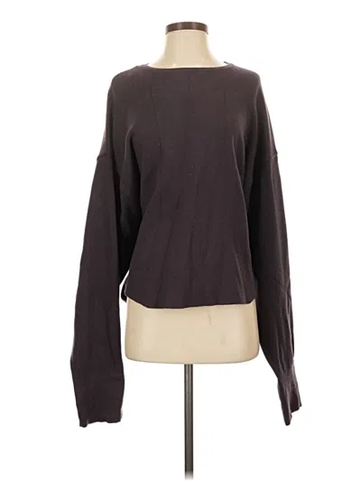 Pre-owned Zara Cardigan Sweater In Brown