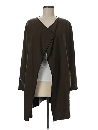 Pre-owned Zara Cardigan Sweater In Brown