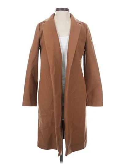 Pre-owned Zara Cardigan Sweater In Brown