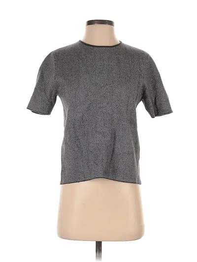 Pre-owned Zara Cardigan Sweater In Gray