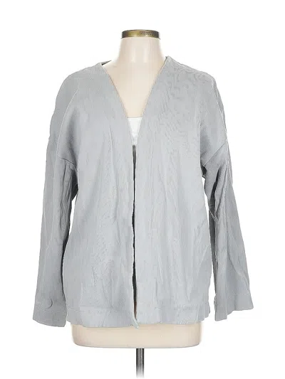Pre-owned Zara Cardigan Sweater In Gray