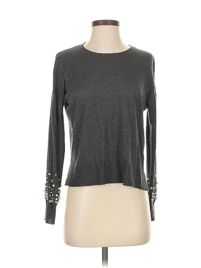 Pre-owned Zara Cardigan Sweater In Gray