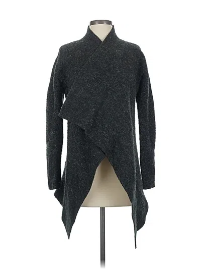 Pre-owned Zara Cardigan Sweater In Gray