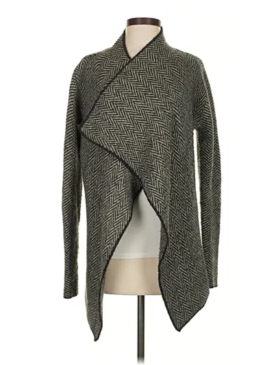 Pre-owned Zara Cardigan Sweater In Gray