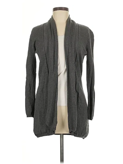 Pre-owned Zara Cardigan Sweater In Gray