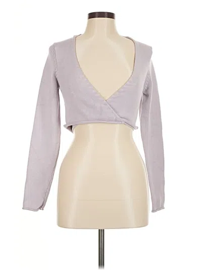 Pre-owned Zara Cardigan Sweater In Gray
