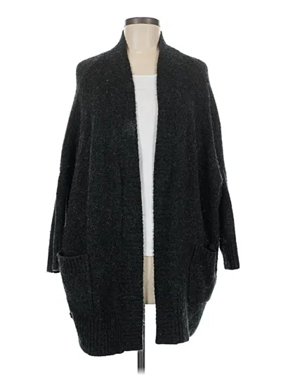 Pre-owned Zara Cardigan Sweater In Gray