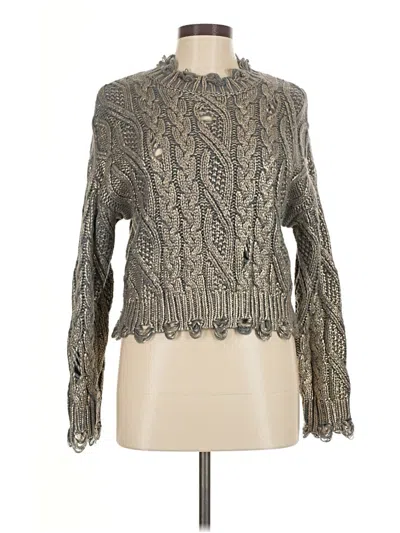 Zara Cardigan Sweater In Gray