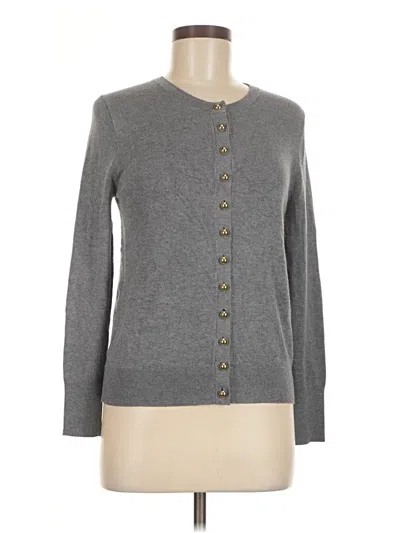 Pre-owned Zara Cardigan Sweater In Gray