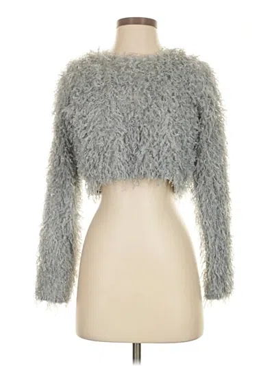 Pre-owned Zara Cardigan Sweater In Gray