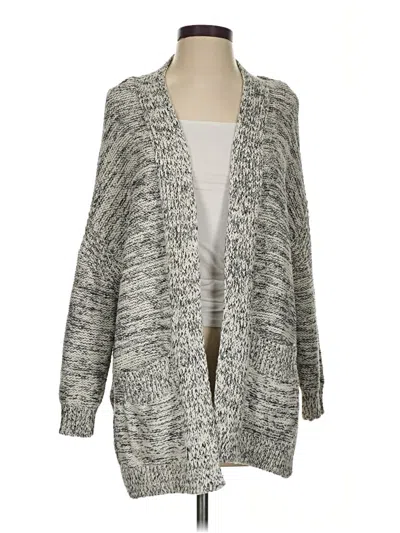 Pre-owned Zara Cardigan Sweater In Gray