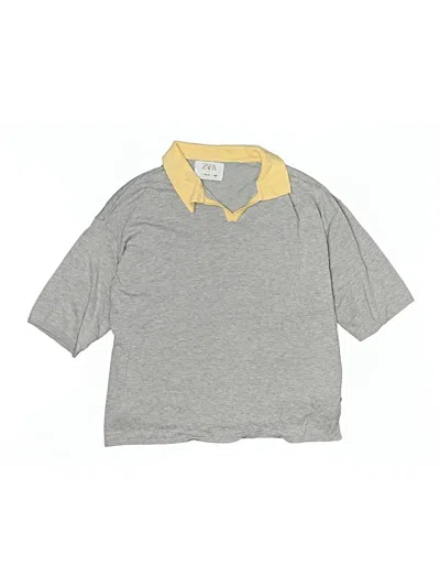 Pre-owned Zara Kids' Cardigan Sweater In Gray
