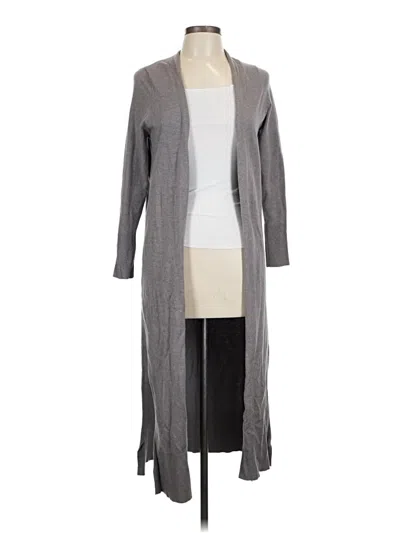 Pre-owned Zara Cardigan Sweater In Gray