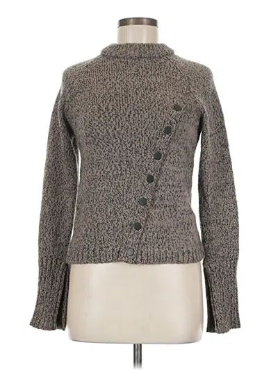 Pre-owned Zara Cardigan Sweater In Gray