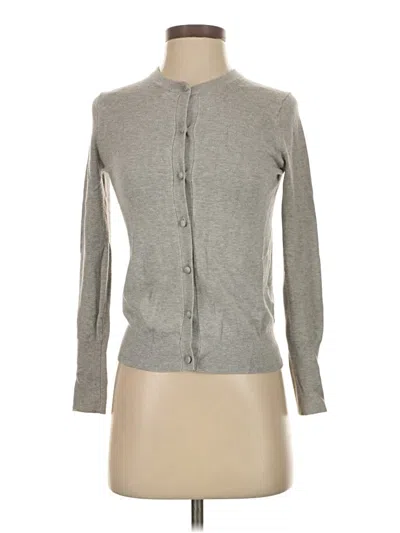 Pre-owned Zara Cardigan Sweater In Gray
