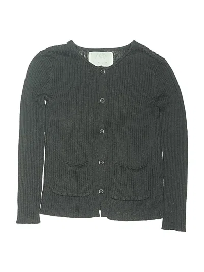 Pre-owned Zara Kids' Cardigan Sweater In Gray