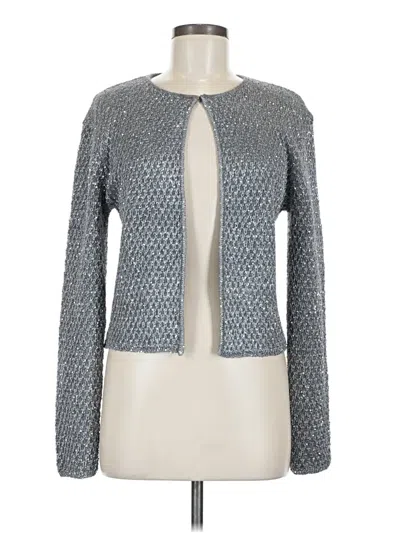 Pre-owned Zara Cardigan Sweater In Gray