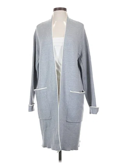 Pre-owned Zara Cardigan Sweater In Gray