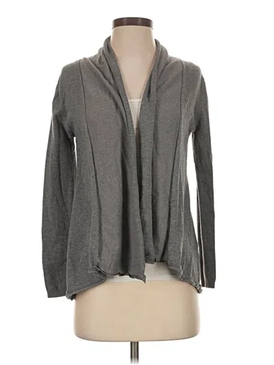 Pre-owned Zara Cardigan Sweater In Gray