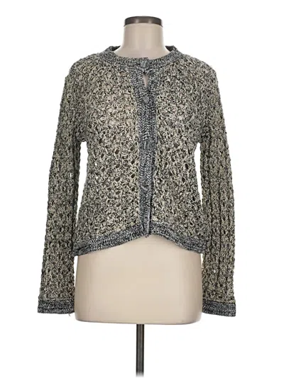 Pre-owned Zara Cardigan Sweater In Gray
